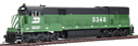 Atlas Model Railroad Co. Masterline GE U30C Phase III - Burlington Northern No. 5348