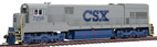Atlas Model Railroad Co. Masterline GE U30C Phase III - CSX No. 7259