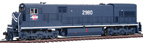 Atlas Model Railroad Co. Masterline GE U30C Phase III - Missouri Pacific No. 2980