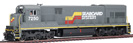 Atlas Model Railroad Co. Masterline GE U30C Phase III - Seaboard System No. 7250