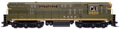 Atlas Model Railroad Co. Master Series Gold Diesel F-M H24-66 Train Master w/Decoder & Sound - Canadian National #3000 Phase 2 (Green, Gold, Black)