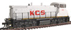 Atlas Model Railroad Co. Master Series Silver EMD MP15DC - Kansas City Southern #4363