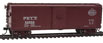Atlas Model Railroad Co. Master Line Rolling Stock USRA 40' Rebuilt Steel Boxcar - Pittsburgh & Lake Erie P&LE 83882 (NYC System Logo)
