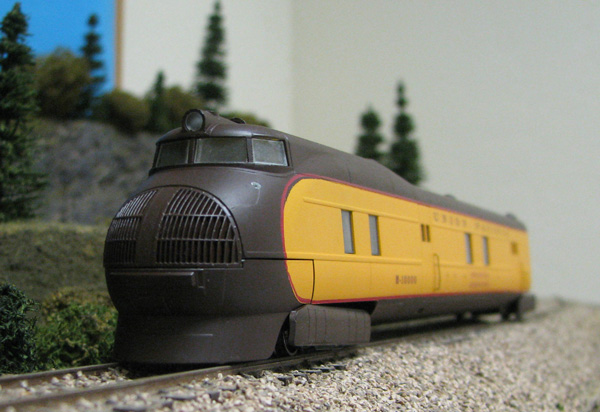 M-10000 Streamliner 3-Car Passenger Train Set Union Pacific by Con