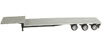 Herpa Models 48' Tri-Axle Drop Deck Trailer w/Aluminum Deck