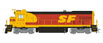 Rapido Trains, Inc. GE B36-7 (LokSound and DCC)- Santa Fe No. 7497 (SPSF Merger Scheme)