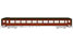 Rapido Trains, Inc. Pullman-Standard Osgood-Bradley 10-Window Coach (No Skirt) - Boston & Maine #4584 (Maroon/Red)
