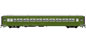 Rapido Trains, Inc. Pullman-Standard Osgood-Bradley 10-Window Deluxe Coach - St. Louis Southwestern (Cotton Belt) Unnumbered (Pullman Green)
