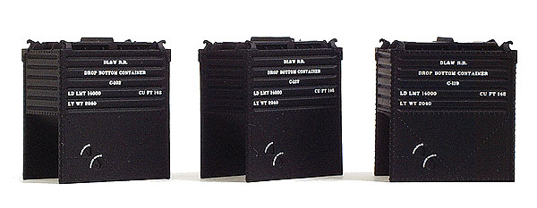 Walthers Bulk Container Loads For Gondolas 3 Packs Multi Listing 