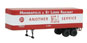 Walthers SceneMaster 35' Fluted-Side Trailer (Pack of 2) - Minneapolis & St. Louis
