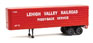Walthers SceneMaster 35' Fluted-Side Trailer (2-Pack) - Lehigh Valley