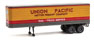 Walthers SceneMaster 35' Fluted-Side Trailer (2-Pack) - Union Pacific