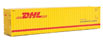 Walthers SceneMaster 40' Hi-Cube Corrugated-Side Container - DHL
