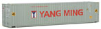 Walthers SceneMaster 45' CIMC Container - Yang Ming