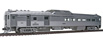 WalthersProto PROTO 1000 RDC-3 Coach-Baggage-Railway Post Office (Standard DC w/Plated Finish) - Great Northern No. 2350