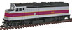 WalthersTrainline EMD F40PH Locomotive - Massachusetts Bay Transportation Authority (MBTA) No. 1017