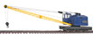 Walthers Platinum Line™ American Locomotive Crane (Powered & Rigged) – Atchison, Topeka & Santa Fe No. 199606