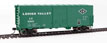 WalthersMainline 40' ACF Modernized Welded Boxcar w/8' Youngstown Door - Lehigh Valley LV 66202
