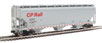WalthersMainline 60' NSC 5150 3-Bay Covered Hopper - Canadian Pacific SOO 113677 (SOO Reporting Marks)