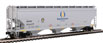 WalthersMainline 60' NSC 5150 3-Bay Covered Hopper - GrainsConnect Canada WFRX 856669