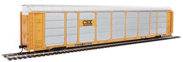 WalthersProto 89' Thrall Enclosed Tri-Level Auto Carrier - CSX ETTX 710231