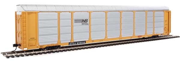 WalthersProto 89' Thrall Enclosed Tri-Level Auto Carrier - Norfolk Southern ETTX 810116