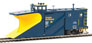 WalthersProto Russell Snowplow - Ontario Northland Ont 554