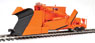 WalthersProto Jordan Spreader - Maintenance-of-Way (Orange, Black)