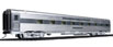 WalthersProto 'Super Chief' 85' Pullman-Standard Regal Series 4-4-2 Sleeper (Plated Metal Finish w/Lighted Interior) - Santa Fe