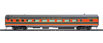 WalthersProto Empire Builder 85' ACF 60-Seat Coach (w/Interior Lighting) - Great Northern