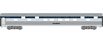 WalthersProto Capitol Limited 85' Budd Bird Series 16-4 Sleeper - Baltimore & Ohio (Partial Metal Finish)