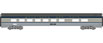 WalthersProto Capitol Limited 85' P-S 56-Seat Full Dining Car - Baltimore & Ohio (Partial Metal Finish)