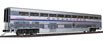 Walthers Revised Streamlined Superliner® I w/Plated Finish – Coach/Baggage Amtrak® Phase IV