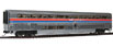 Walthers Revised Streamlined Superliner® I w/Plated Finish - Coach Amtrak® Phase II
