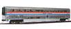 Walthers Revised Streamlined Superliner® I w/Plated Finish - Coach Amtrak® Phase III
