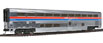 Walthers Revised Streamlined Superliner® I w/Plated Finish - Sleeper Amtrak® Phase II

