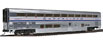 Walthers Revised Streamlined Superliner® I w/Plated Finish - Sleeper Amtrak® Phase IV
