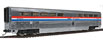 Walthers Revised Streamlined Superliner® I w/Plated Finish - Diner Amtrak® Phase III
