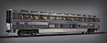 Walthers Revised Streamlined Superliner® I w/Plated Finish - Lounge Amtrak® Phase IVb
