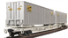 Walthers Gold Line™ Flexi-Van Flat Car w/Two Trailers- New York Central NYC 504228
