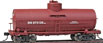 Walthers Platinum Line™ Type 21 10,000 Gallon MOW Water Tank Car - Burlington Northern BN 973126
