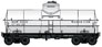 Walthers Platinum Line™ Type 21 10,000 Gallon MOW Water Tank Car - Maintenance-of-Way MOW 6002