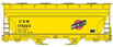 Accurail Inc. ACF 2-Bay Covered Hopper Kit - Chicago & North Western CNW 175023