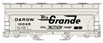 Accurail Inc. ACF 2-Bay Covered Hopper Kit - Denver & Rio Grande Western D&RGW 10045