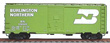 Accurail Inc. 40' AAR Single-Door Steel Box Car - Burlington Northern