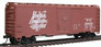Accurail Inc. AAR 40' Single-Door Steel Boxcar (Kit) - New Haven NH 33476