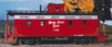 American Model Builders Laser-Cut Wood Caboose Kit - Nickel Plate Road 1162

