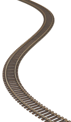 Atlas Model Railroad Co. Code 83 Flex-Track w/Brown Ties