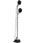 Atlas Model Railroad Co. Atlas Signal System Searchlight Signal, No Cabinet (ATSF-UP Style) - Double Head