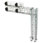 Atlas Model Railroad Co. All Scales Signal System 2-Track Modern Cantilever Signal Bridge - 4 Signal Heads, Right-Hand